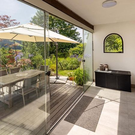 Waldlounge - Gartenwohnung Oberstaufen Exteriör bild