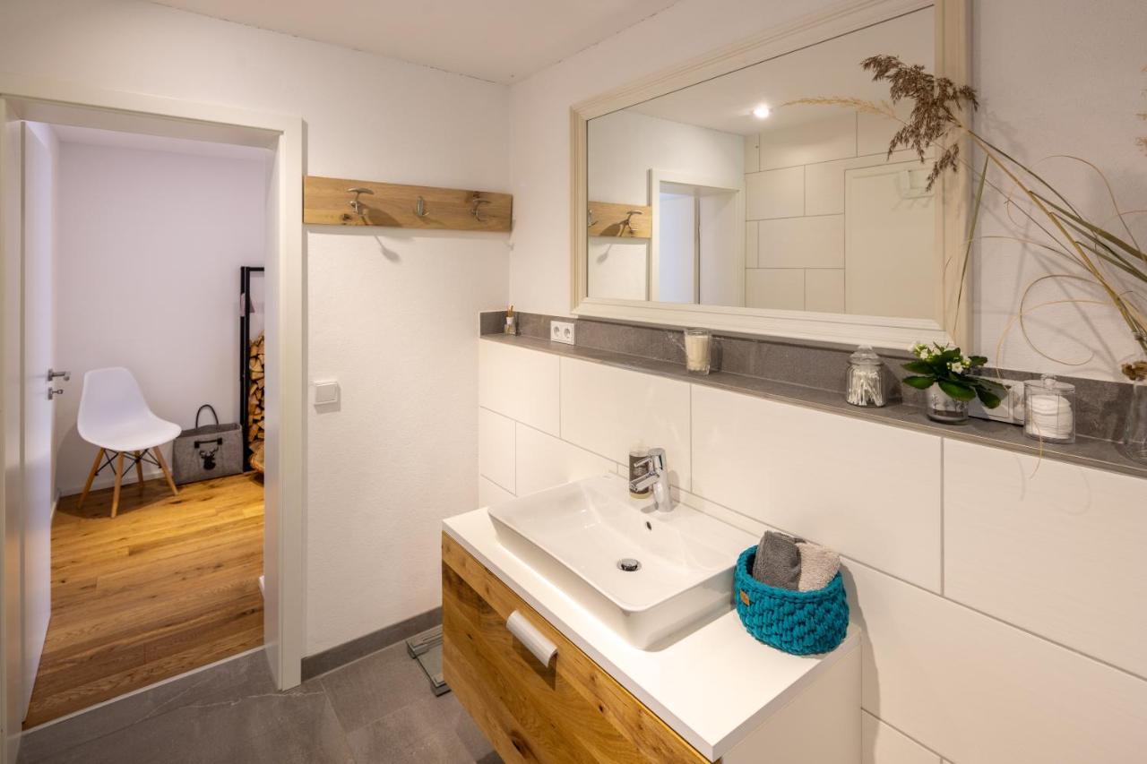Waldlounge - Gartenwohnung Oberstaufen Exteriör bild